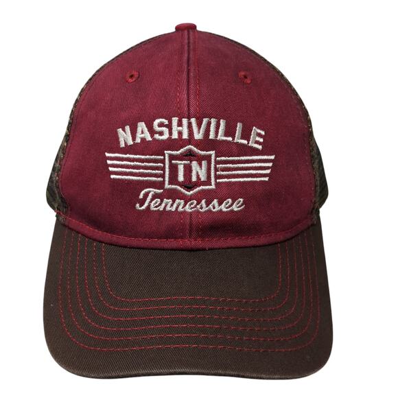 Nashville Tennessee Snapback Mesh Back Trucker Hat Multi One Size Paramount - Picture 1 of 9